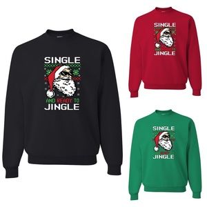 Single And Ready To Jingle Ugly Christmas Sweater